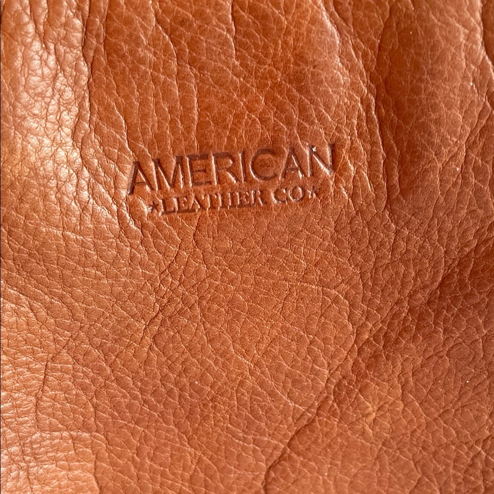 American Leather Co. Brown Shoulder Bag - Picture 2 of 16